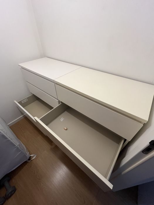 Dois armários/cómodas, gama IKEA