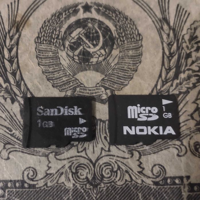 Micro sd nokia i sandisk на 1gb