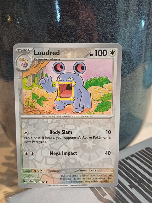 Carta Pokémon Loudred [Reverse Holo] #149