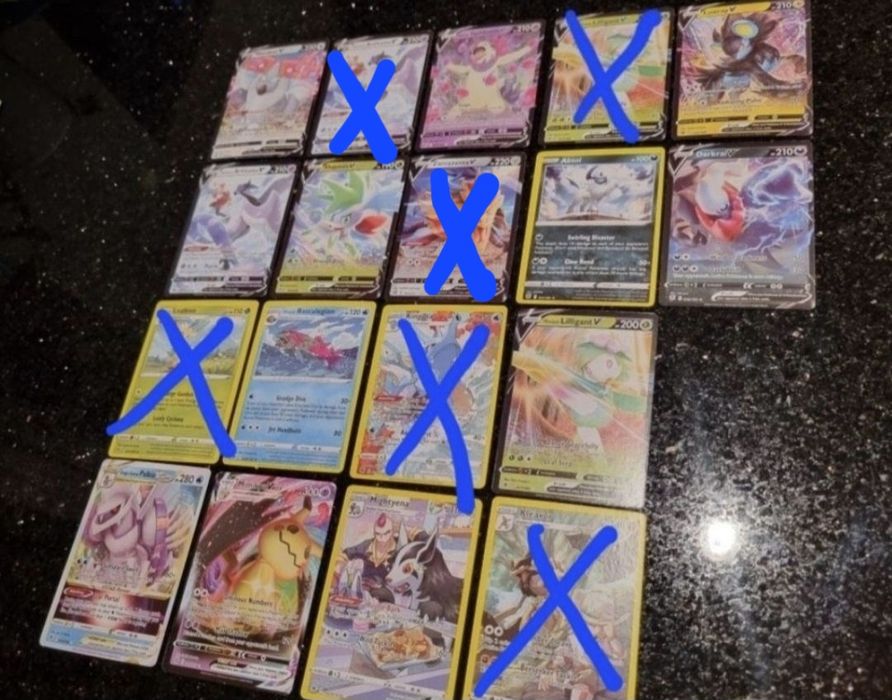 12 szt NOWE karty Pokemon Vmax Vstar Stage 1 Stage 2 Basic Mimikyu