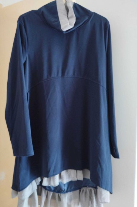 Vestido efeito sobreposição (M)