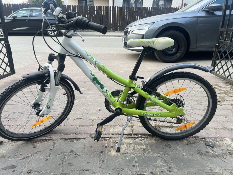 Rower dziecięcy Scott 20 cali przerzutki Shimano