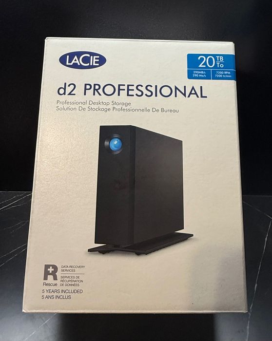 Жорсткий диск LaCie d2 Professional 20TB