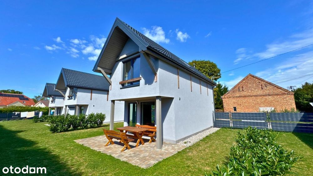Umeblowany dom nad morzem - Radawka - 57,57 m² | 1,4 km od morza