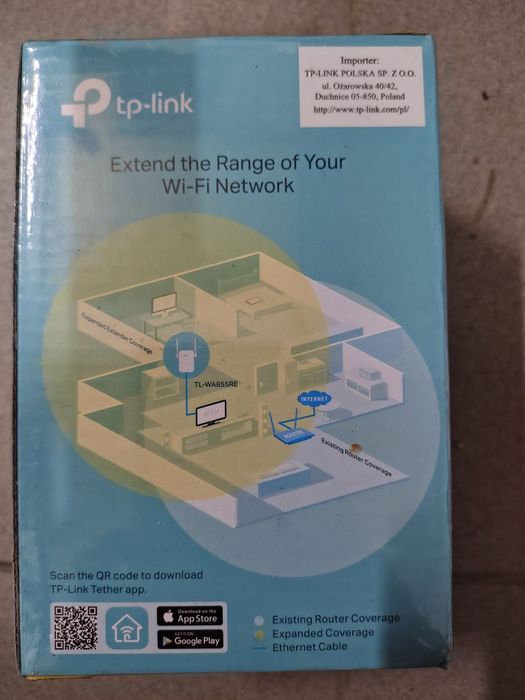 TP-Link wzmacniacz sygnału wifi tl-wa855re