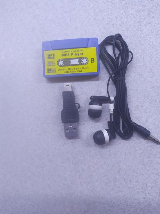 MP3 плеєр  у вигляді касети,кліпси