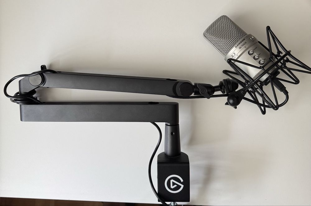 Samson G-Track + SP04 + Elgato Wave Low Profile