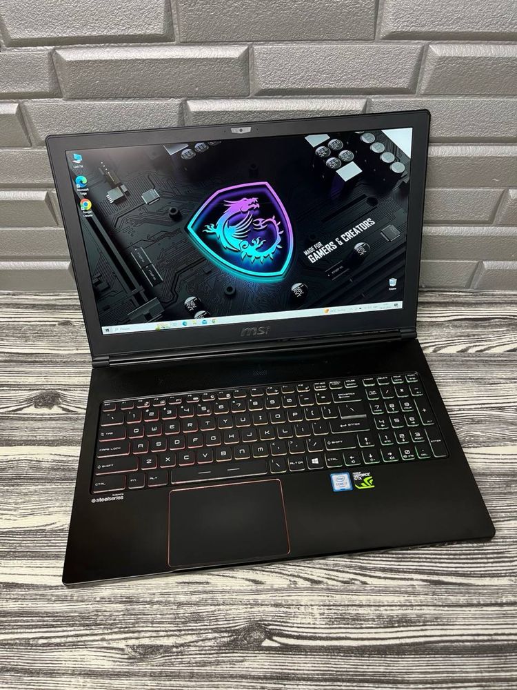 Msi i7-6/GTX1060/16Gb/SSD 512Gb GS63VR ігровий ультрабук: 17 250 грн ...