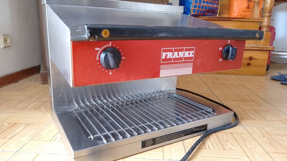 Gratinador de alimentos restauração