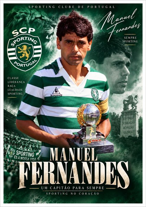 Posters novos Sporting Damas e Manuel fernandes