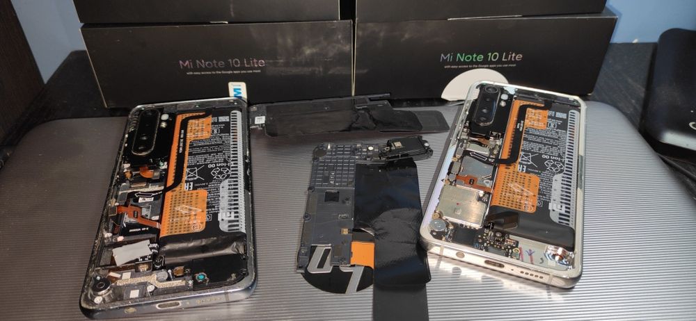 Części Xiaomi Mi Note 10 Lite M2002F4LG pudełko płyta główna aparaty