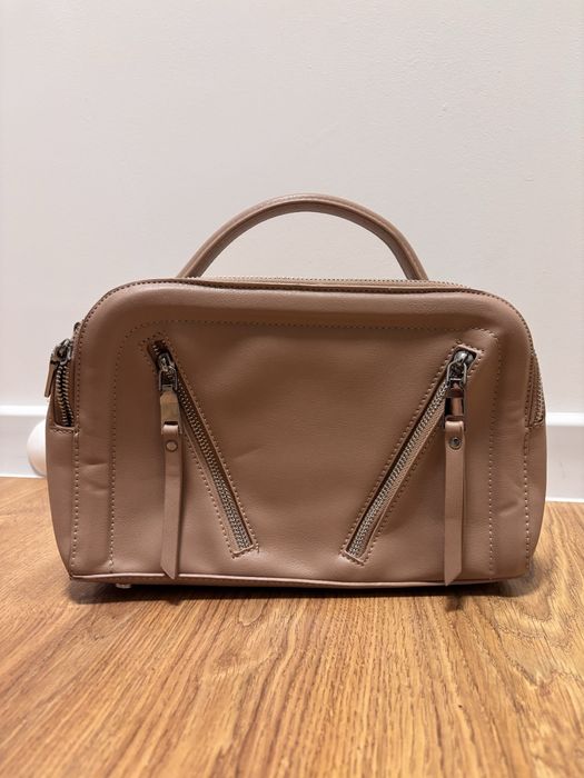 Torebka damska beżowa