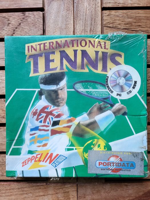 Sealed Old PC Game: International Tennis.