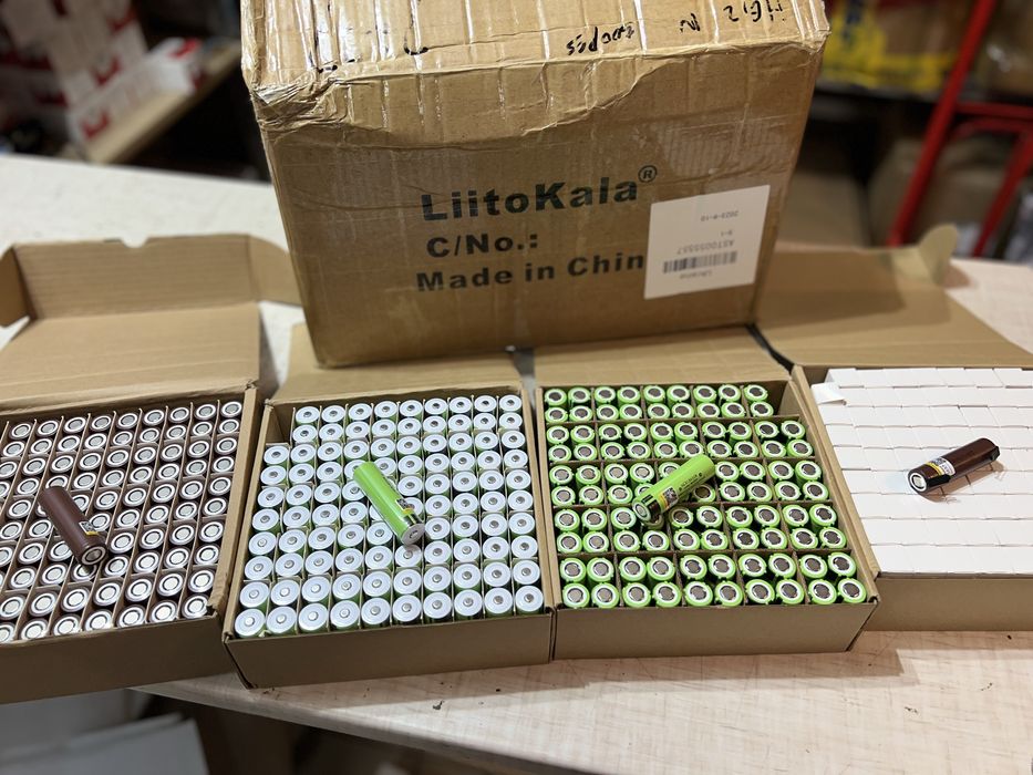 Аккумулятор 18650 LiitoKala 34B-N 3400mAh NCR18650B Оригинал ПЛОСКИЙ+