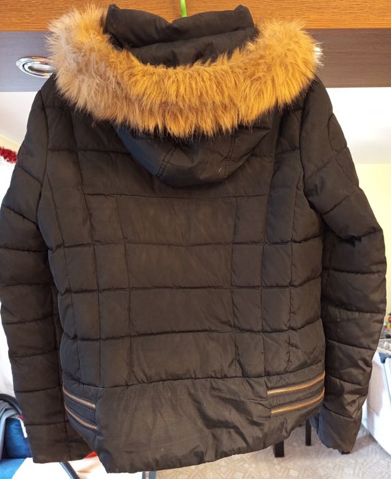 Kurtka damska, czarrna, krotka