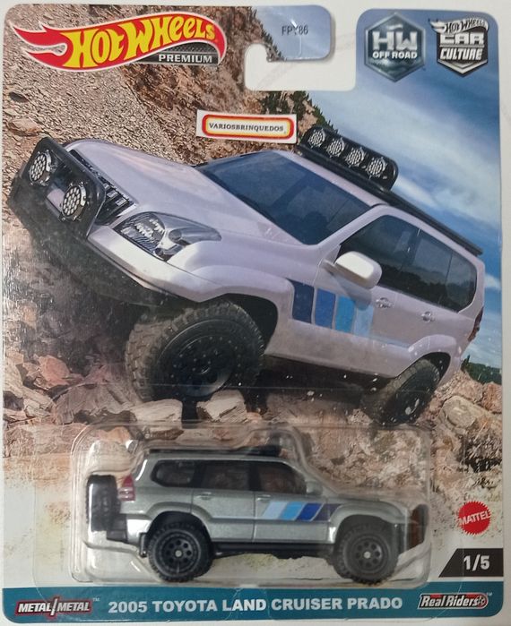 Set Completo 5 Miniaturas Car Culture Premium  Hotwheels