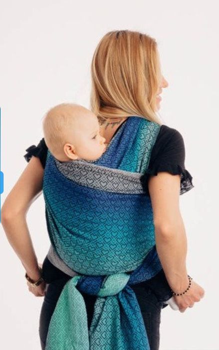 Chusta do noszenia tkana- Lenny Lamb Big Love - Atmosfera