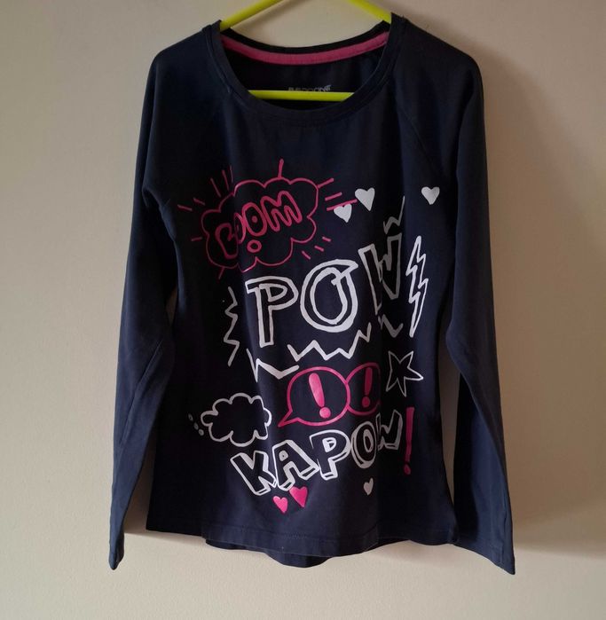 T Shirt Manga Comprida Zippy 9/10 e Doone 7/8 - Menina