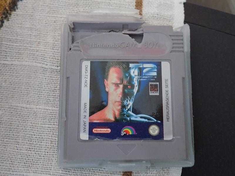 Terminator 2 Nintendo Game Boy - John Connor na game boju! GBA SP, GBC
