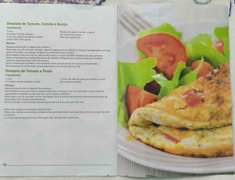 Máquina de Omelete e tortilhas como nova