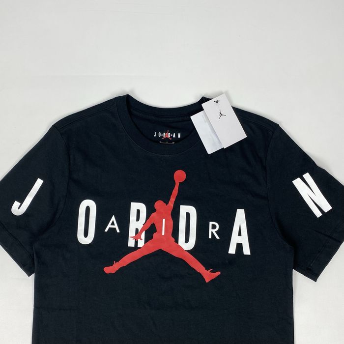 Nike Air Jordan J JD Air Stretch SS Crew Black DV1445-010 футболка чор
