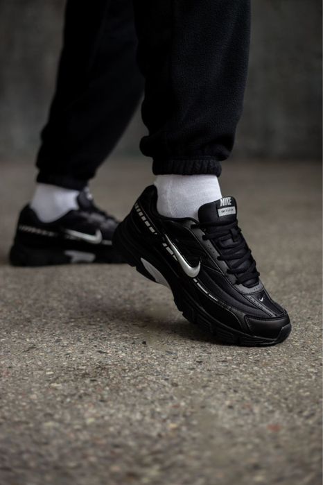 Кросівки Nike Initiator Black Silver• Найк Чоловічі (чорні),nike initiator