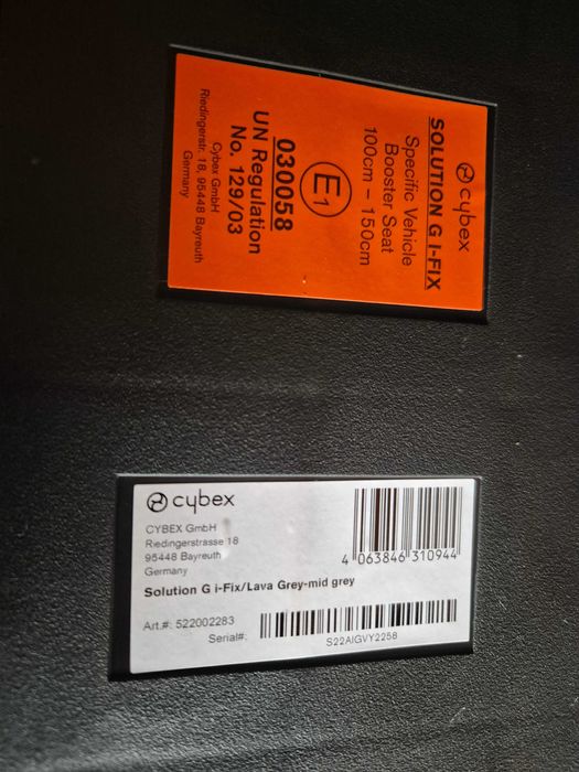 Cybex Solution G i-Fix Cadeira criança