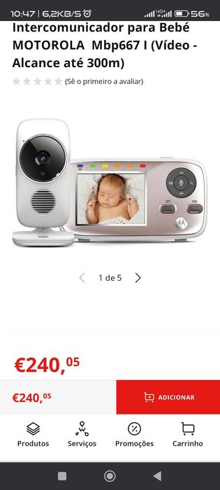 Intercomunicador Motorola camara