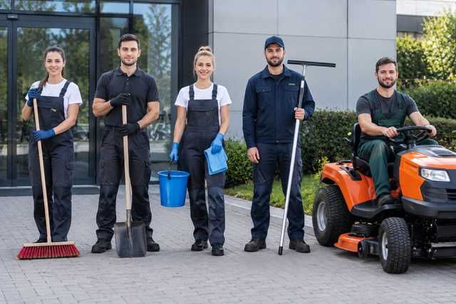 Kompleksowe usługi sprzątające - domy - biura - wspólnoty - spółdzielnie - pielęgnacja terenów zielonych - odśnieżanie -