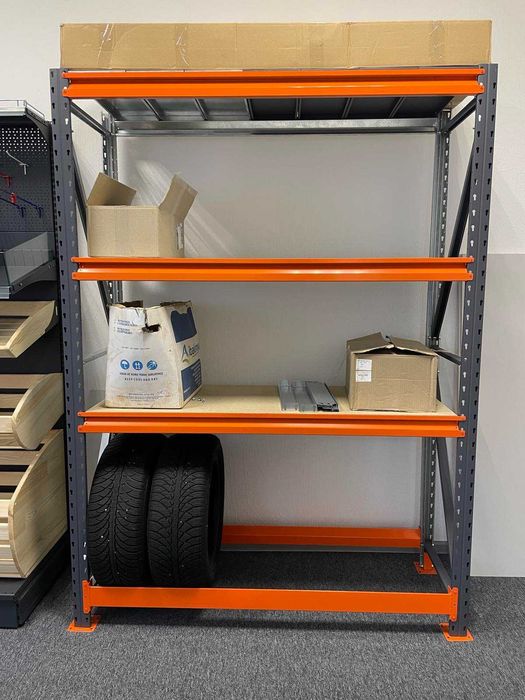 Стелаж на склад/гараж/архів/СТО. 4,4 т./секція. Для шин. Для коліс
