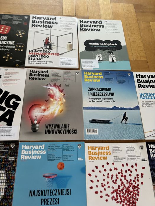 Zestaw magazynow Harvard Business Review