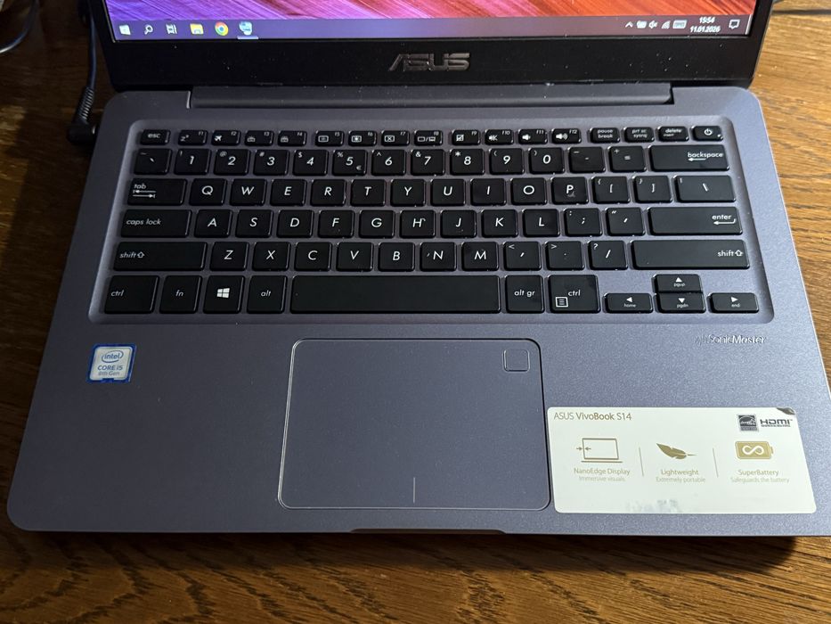 Laptop Asus Vivobook S14 i5 8350u 4gb 256gb