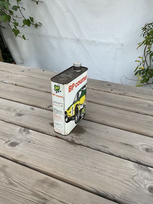 Lata oleo bp vintage