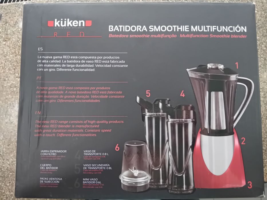 Batedora Smoothie Multifunções 300W