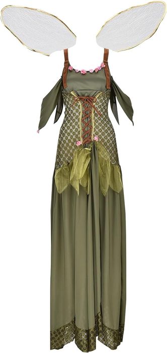 Damski kostium Wikinga karnawałowy retro cosplay Rozmiar M