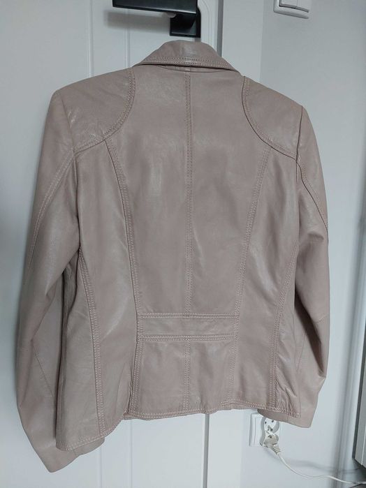 Kurtka damska ramoneska skórzana skóra naturalna Chevirex r. 40