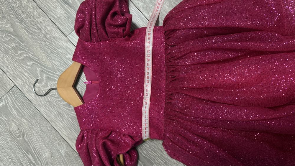 Сукня святкова рожева фуксія малинова