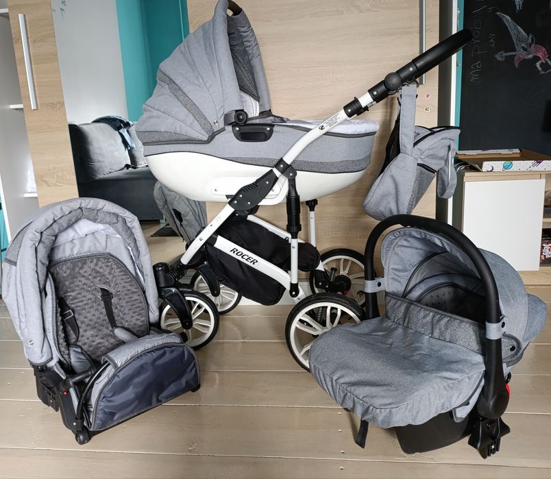 Wózek dziecięcy 3w1