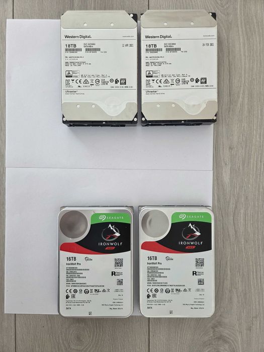 Dysk Seagate 16TB Iron Wolf Pro  SATA praktycznie nowy