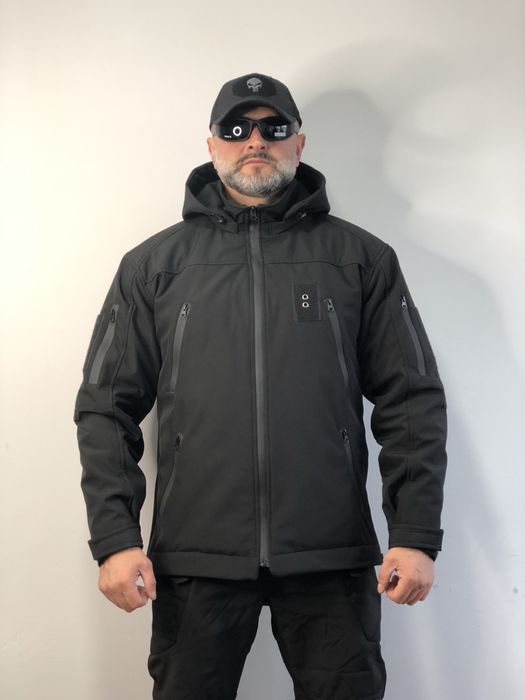 Куртка Поліції Чорна зимова