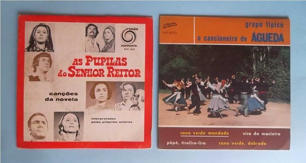 8 DISCOS VINIL SINGLES AMÁLIA, JOSÉ AFONSO, ETC