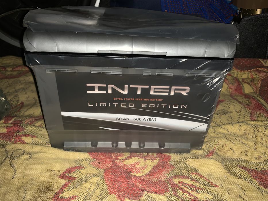 аккумулятор 60Ah,74Ah,100Ah INTER limited edition , 60Ач,74Ач,100Ач