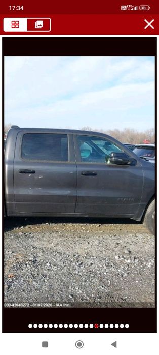 Ram 1500 Limited części PAU