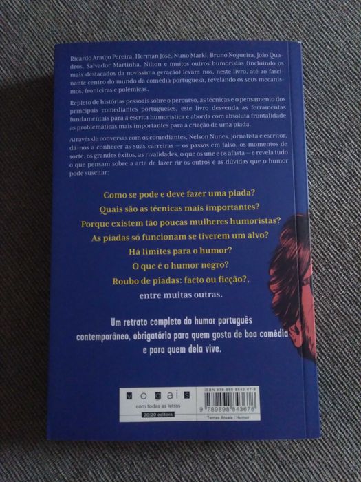 Nelson Nunes - "Com o humor não se brinca"