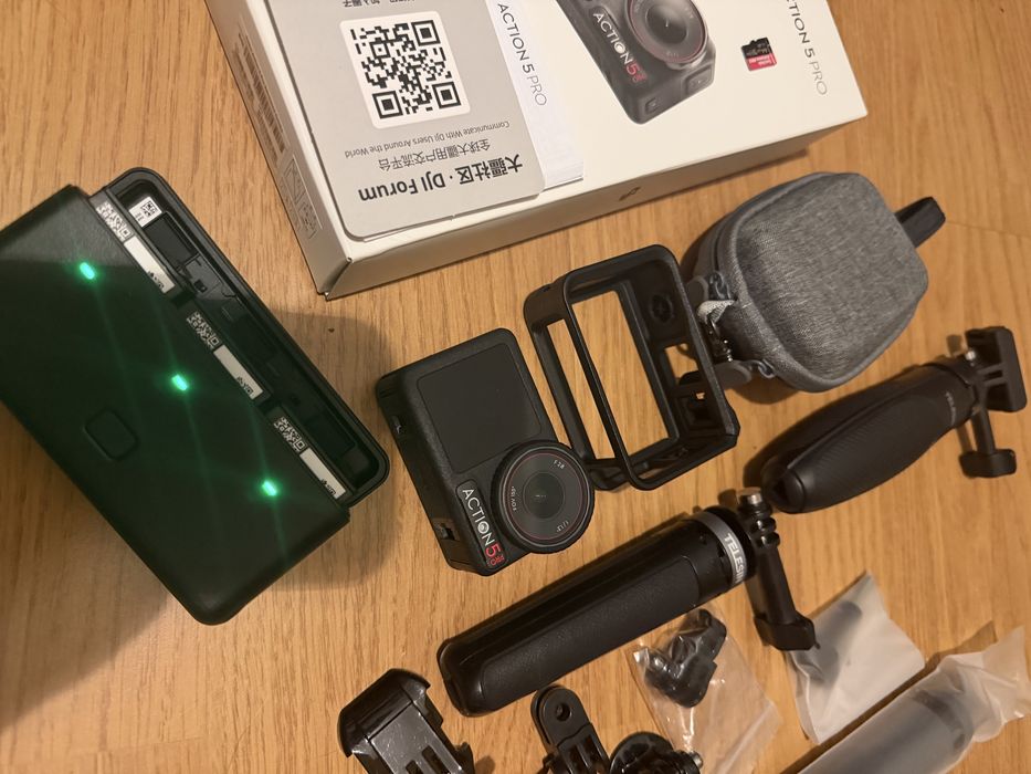 DJI Osmo Action 5 pro z pilotem+3baterie