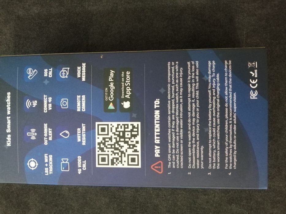 Smartwatch dla dzieci 4G / GPS