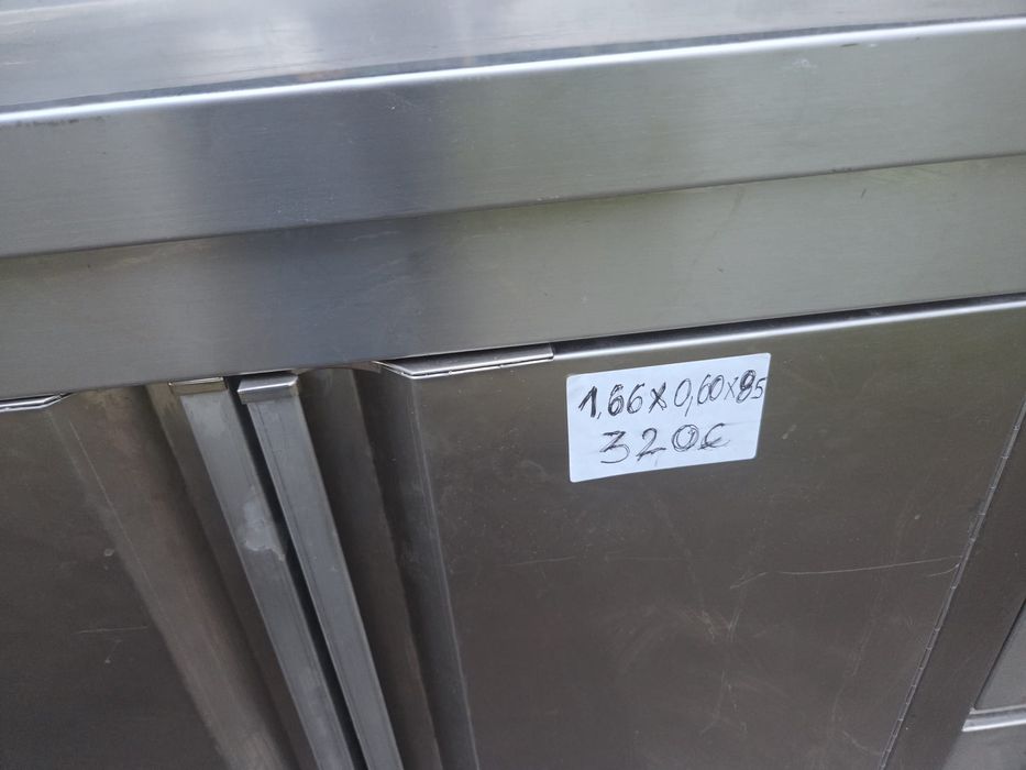 , bancada inox em estado novo 320 euros .