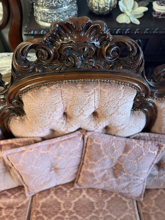 Conjunto Sofá Classico - Totalmente restaurado - Negociável