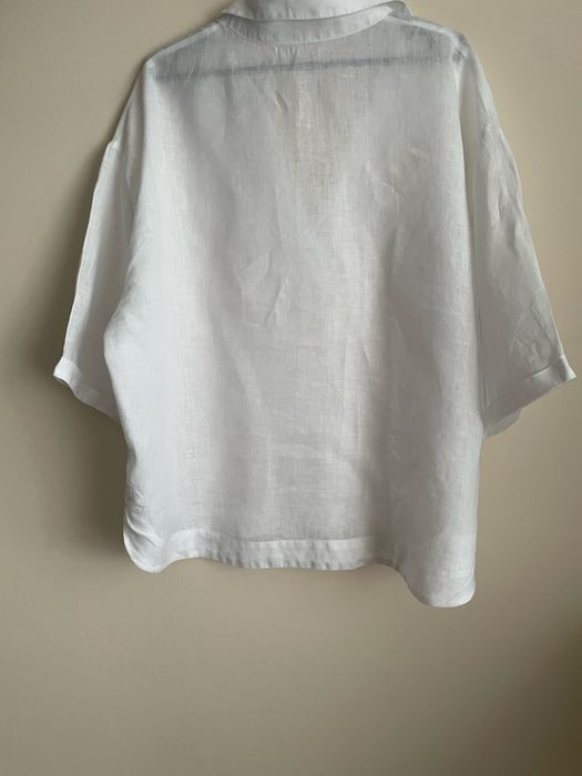 Жіноча лляна блузка (роз XL-XXL