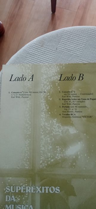 Disco vinil Rachmaninoff's Greatest Hits